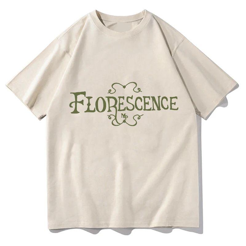 

Hip Pop Tees Fashion Y2k Streetwear Maisie Peters Florescence T-shirt Summer Casual Loose Tshirt O-neck Graphic Print Top Unisex 5XL