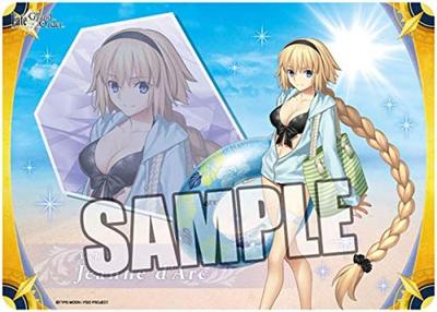 Character All-Purpose Rubber Mat, FateGrand Order, ArcherJeanne d'Arc, Approx. 520mm Long X 370mm Short X 2mm Thick