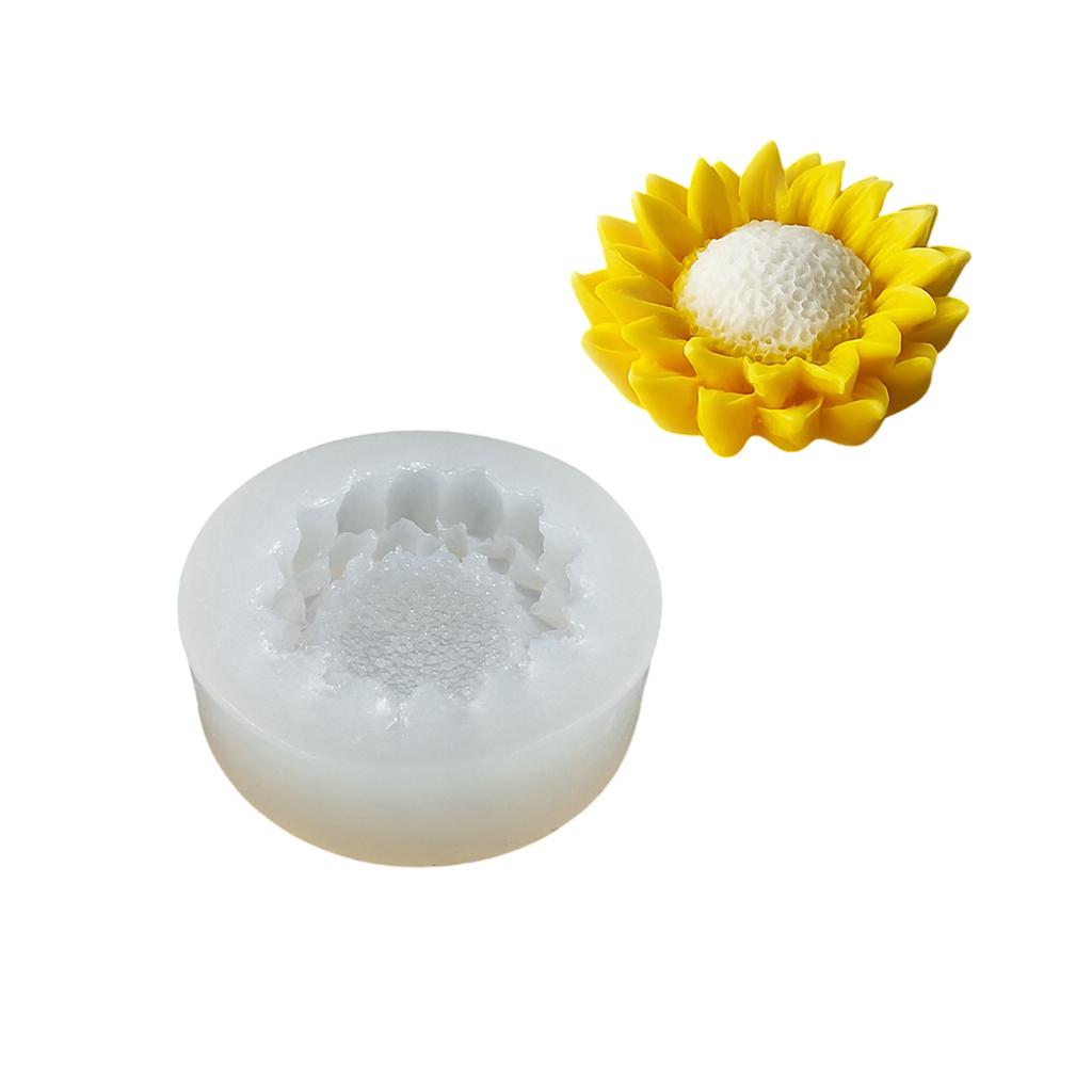 Silicone Mould Flowers Scened Candle Molds Handmade Ornament Molds Baking Molds Casting Molds for Table Decoration