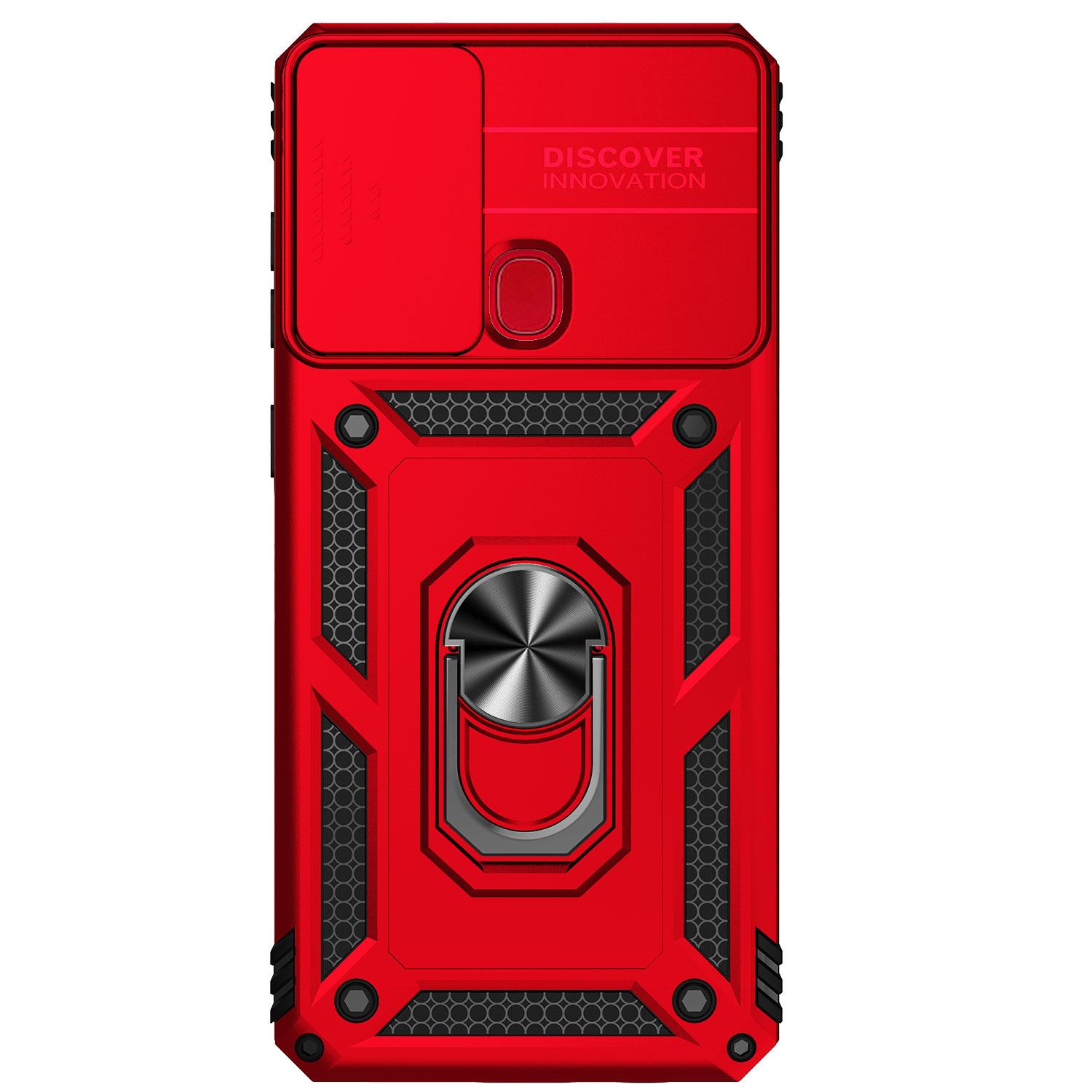 

Чехол-подставка с кольцом для Samsung A21S, чехол Galaxy a21s, защитный чехол для телефона с защитой от падения, чехол для телефона Samsung Galaxy A21s A21 S For Galaxy A21S красный