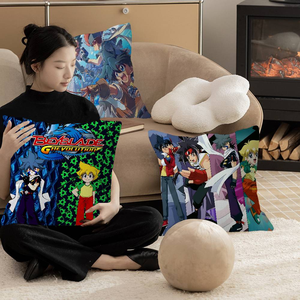 Horký Anime B-Beyblade Polštář Dárky Domácí Kancelářské Vybavení Ložnice Pohovka Auto Potah Polštáře Pouzdro 45x45cm