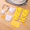 New Cute Little Bear Rice Ball Mold - DIY Creative Animal Sushi Mold