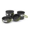 DS-201 Outdoor Multi-Purpose Cookware Set for 2-3 People: Perfect for Camping, BBQs, and Picnics