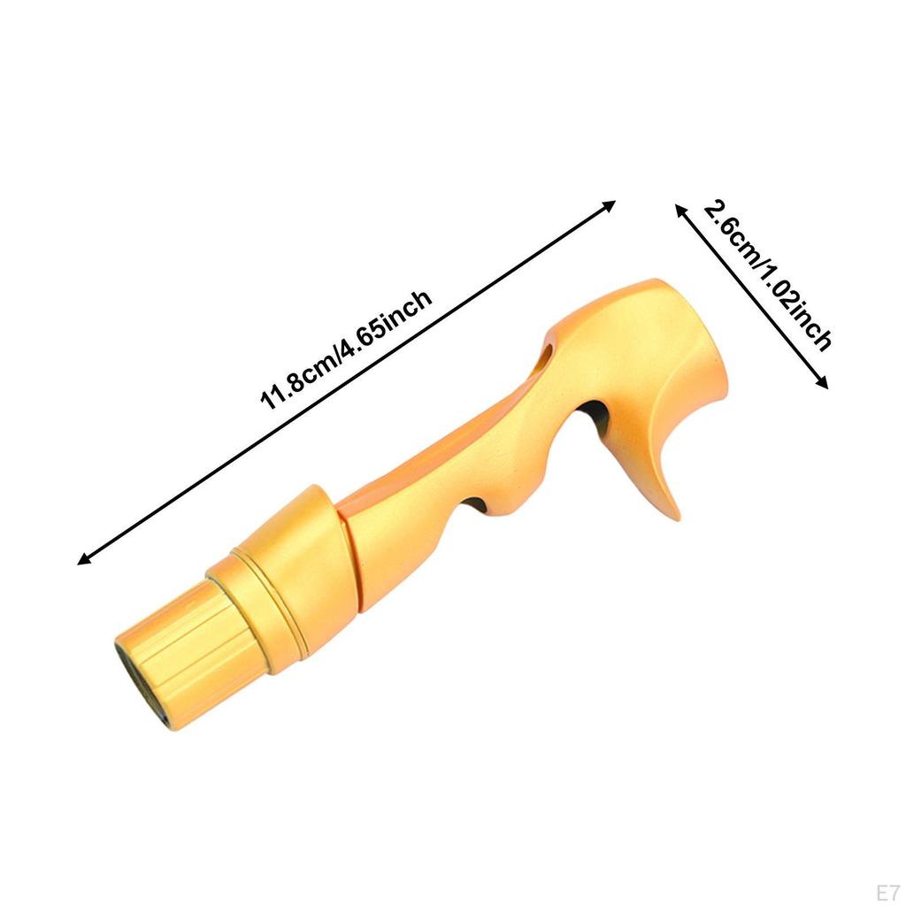 DIY Fishing Rod Holder, Handle Mount, Lightweight, Made of Aluminum Alloy, Non-slip,