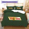 Union Passion Bettwäsche Steppdecke Set Bettbezug Kissenbezug Heimdekoration Geburtstagsgeschenk (1 Bettbezug + 2 Kissenbezüge, ohne Füllung)