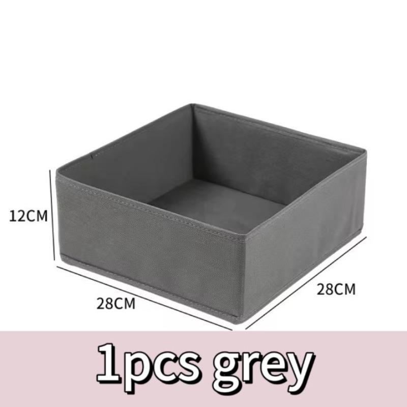 Underwear Organizers Foldable Clothing Storage Bedroom Multi-Function Underwear Clothes Sock Organizer Home Use Fabric Material