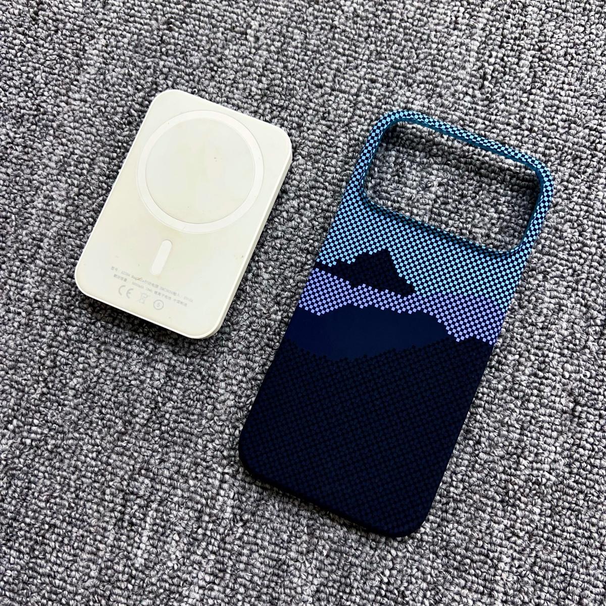 

Frameless Carbon Fiber Starry Sky For Magsafe Magnetic Case For iPhone 17 Air 16 15 14 13 12 Pro Max Plus Wireless Charge Cover iPhone 15