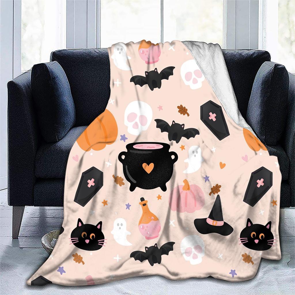 Halloween Print Blanket
