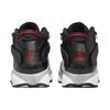 Air Jordan 6 Rings GS Black Metallic Silver Kids Sneakers White Fire-Red FZ4186-010