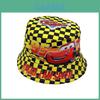 Kids Fedorahat With Cars Print Design For Girls And Boys Sunshade And Sun Protection