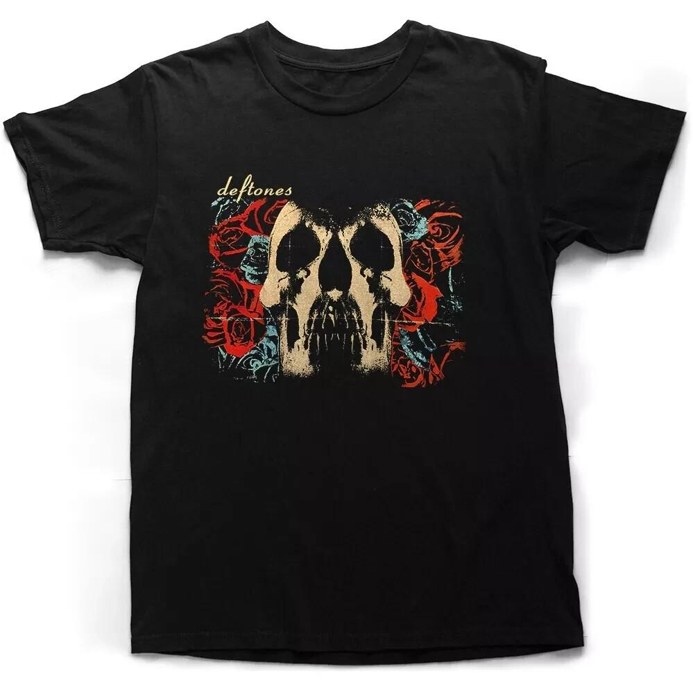 

Deftones Band Short Sleeve Cotton Black Size S-5XL Unisex T-Shirt XXXXL