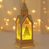 Christmas LED Lantern Light Home Christmas Tree Ornaments LED Lamp Xmas Glow Decorations Kids Gift Happy New Year Decors