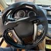 Hand Stitched Perforated Microfiber Leather Odyssey Pilot Steering Wheel Cover  For Honda Accord 8  Car Interior Accessories