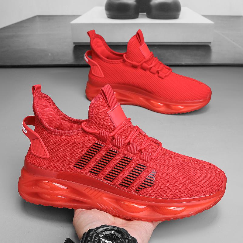 TUINANLE Herren/Damen Laufschuhe Professionelle Leichte Rutschfeste Verschleißfeste Laufschuhe für Herren Outdoor Lauf-Trainings-Sneaker