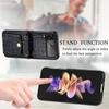 Wallet Phone Bag Crocodile Leather Case For Samsung Galaxy Z Flip4 5g Flip 4 Zflip4 Non -Slip Card Slot Full Protection Cover