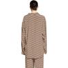 Balenciaga Monogram Shirt 'Beige/Brown' 681631TML359378