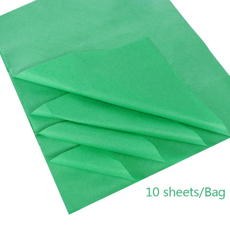 10Pcs 65x50cm Flower Wrapping Tissue Paper Wedding Event Party Bouquet Gift Wrapping Decoration Packaging DIY Craft Supplies