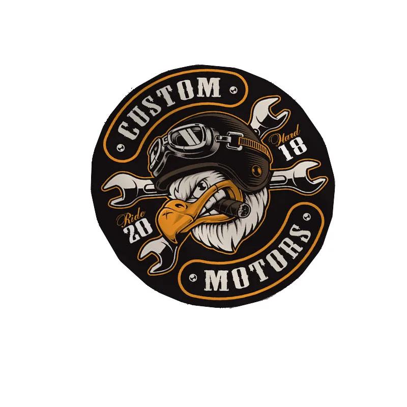 Retro fashion Retro Fuel Tank Stickers Motorcycle Electric Car Body Stickers Motorcycle Helmet Personalized Creative Stickers