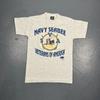 Vintage 90s Navy Seabees Veterans Of America Tshirt Grey Small Single Stitch VTG