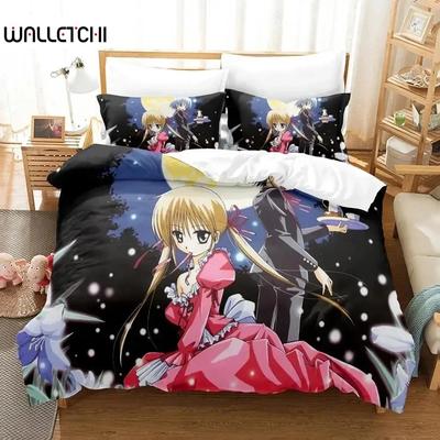 Anime Hayate the Combat Butler Bedding Set Duvet Cover Bed Set Quilt Cover Pillowcase Comforter King Queen Size Boys Adult