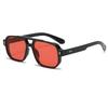 New European and American Retro Double-Beam Men's Square Sunglasses - Fashionable for Driving and Business