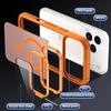 Skin Feel Strong Magnetic Acrylic Stand Phone case For iPhone 17 Pro Max 16 Plus 15 14 13 12 11 Shockproof For MagSafe Cover