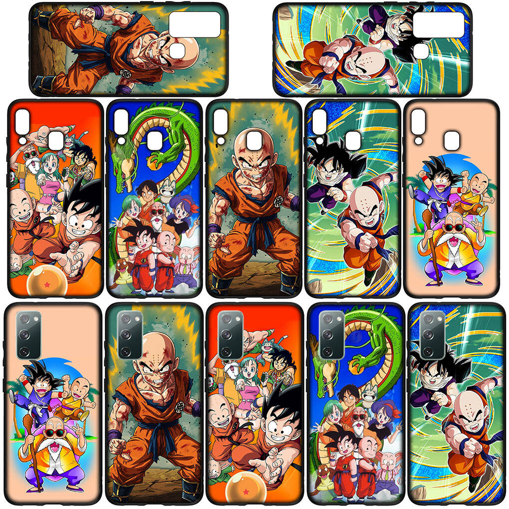Phone Case for iPhone 17 15 16 Plus Xiaomi Poco X7 X6 F8 F7 C85 C75 C71 Redmi Note 14 12 11 13 Pro Max A4 14C 13C 15C krillin Anime Dragon Gokus Ball