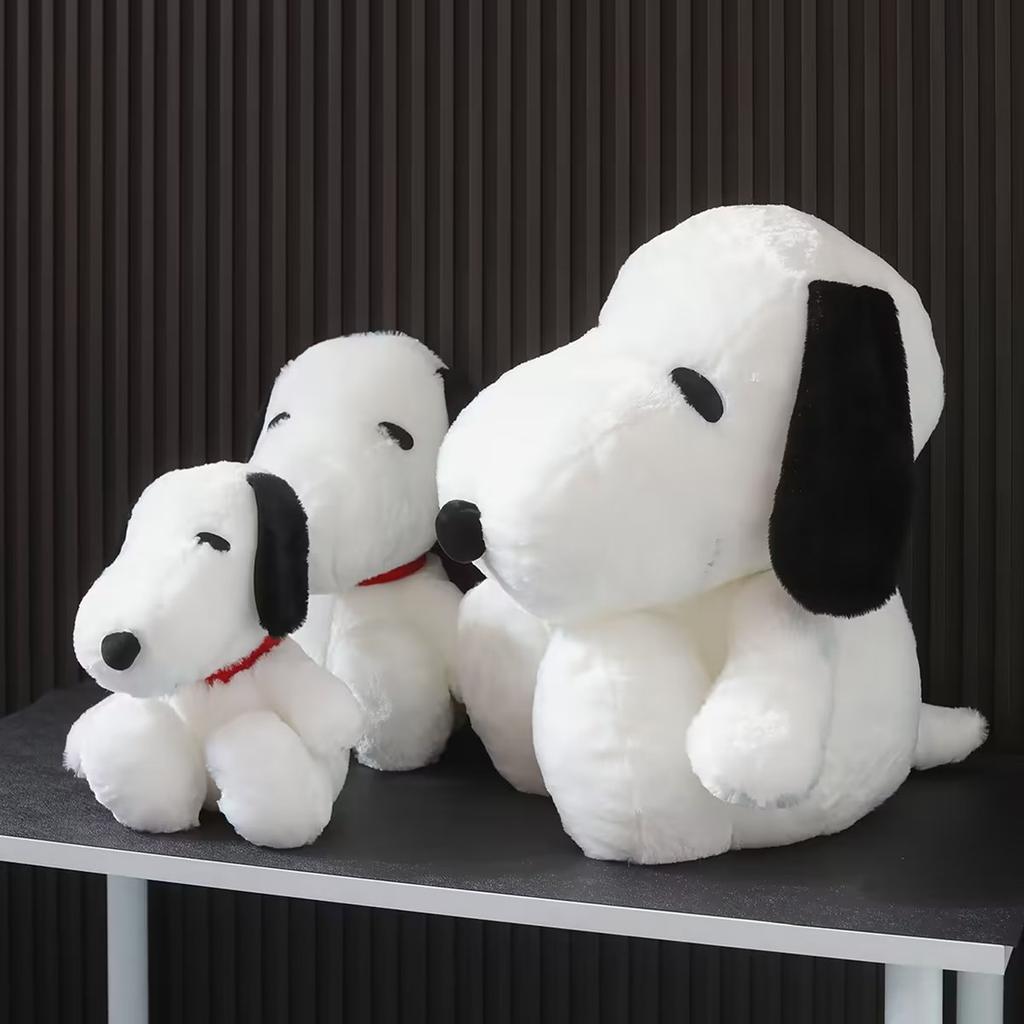 Big Size Snoopy Plush Toy Kawaii White Dog Toy Snoopy Pillow Lovely Snoopy Stuffed Doll Animal Xmas Girlfriends Gifts