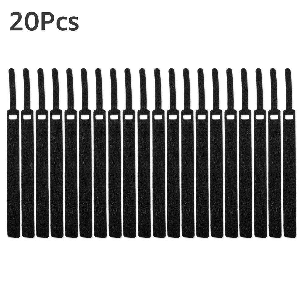 Cable Organizer Wire Winder Holder for Earphone Headphone Mouse Cord Aux USB Cable Management Wire Ties Cable Protector 20Pcs
