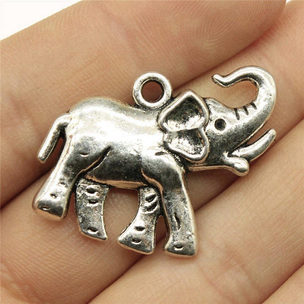 Charms Elephant God Pendants Kids' Jewelry Materials QC049
