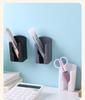 Wall-Mounted Air Conditioner Remote Control Stand Plastic Durable Living Room Storage Box No-Punching Remote Control Storage Box