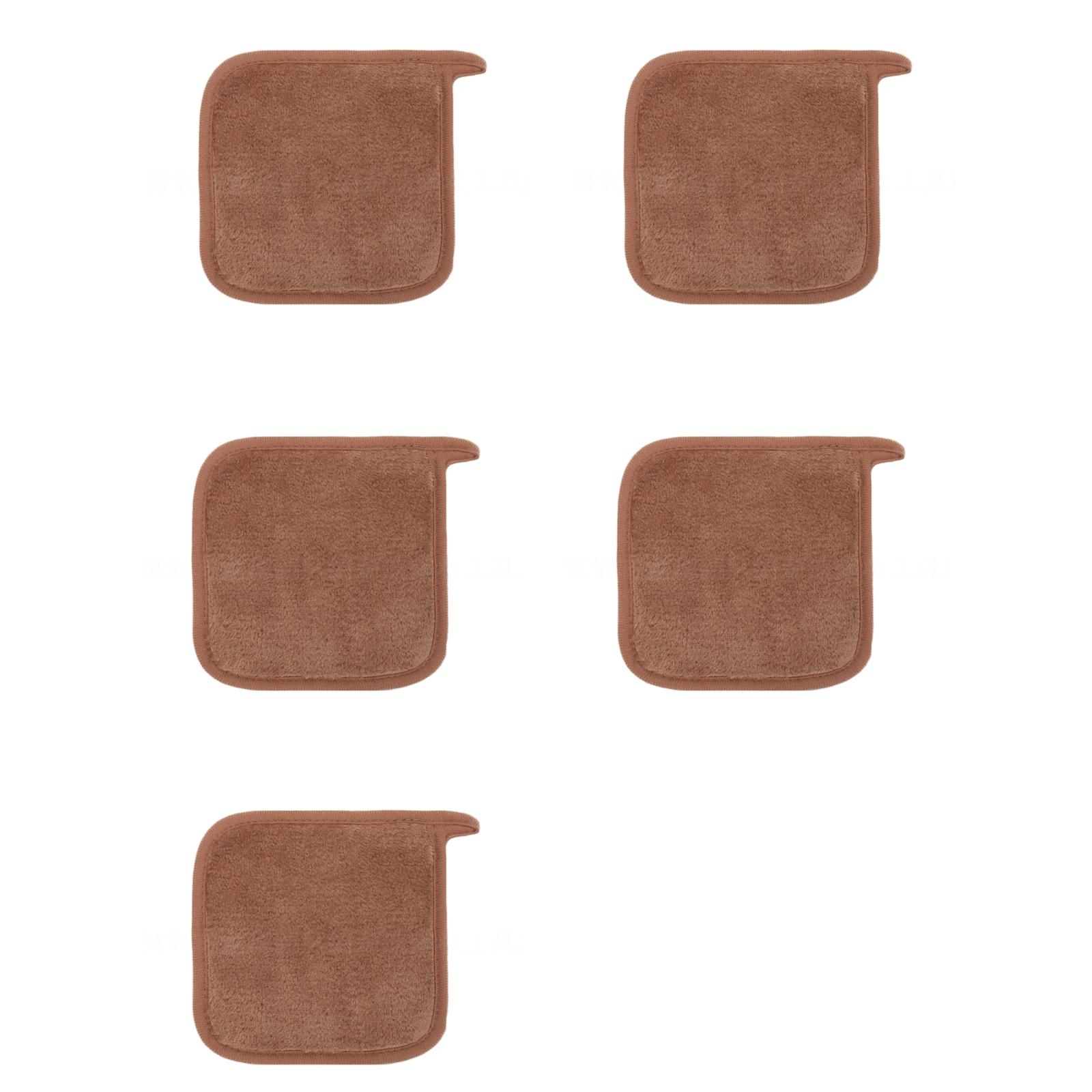

5Pcs Gentle Countenance Cleansing Pads Washable Makeup Removing Towels With Thick Fibers for Facials Cleansing 14