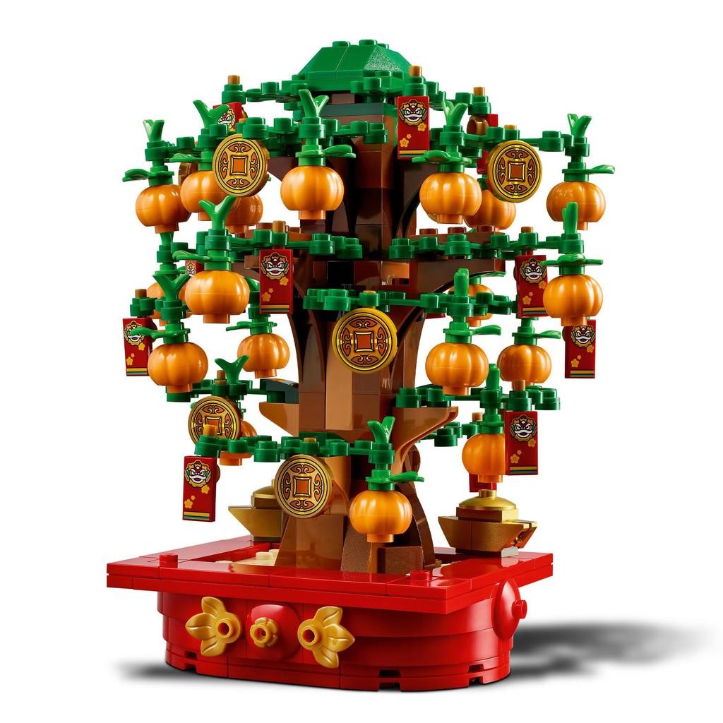 LEGO Money Tree Toy Birthday Present Block 10 Years 11 Years Interior Stylish Houseplant Fake Green 40648