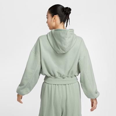 Nike Sportswear Women's Oversized Cropped French Terry Pullover Hoodie