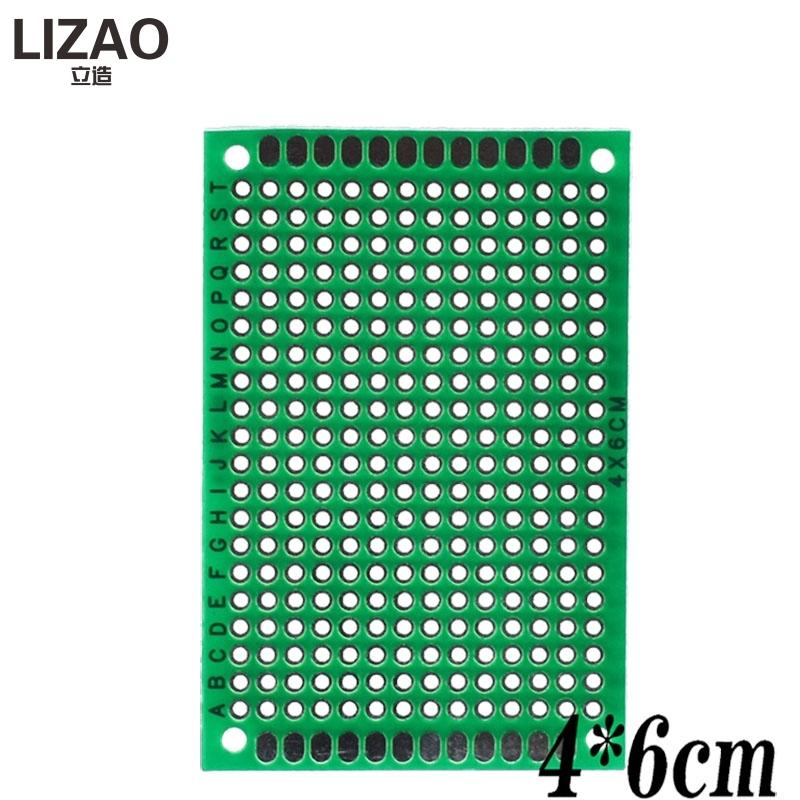 9x15 8x12 7x9 6x8 5x7 4x6 3x7 2x8 cm Doppelseitig Prototyp DIY Universal Gedruckte Schaltung PCB Platine Protoboard Für Arduino