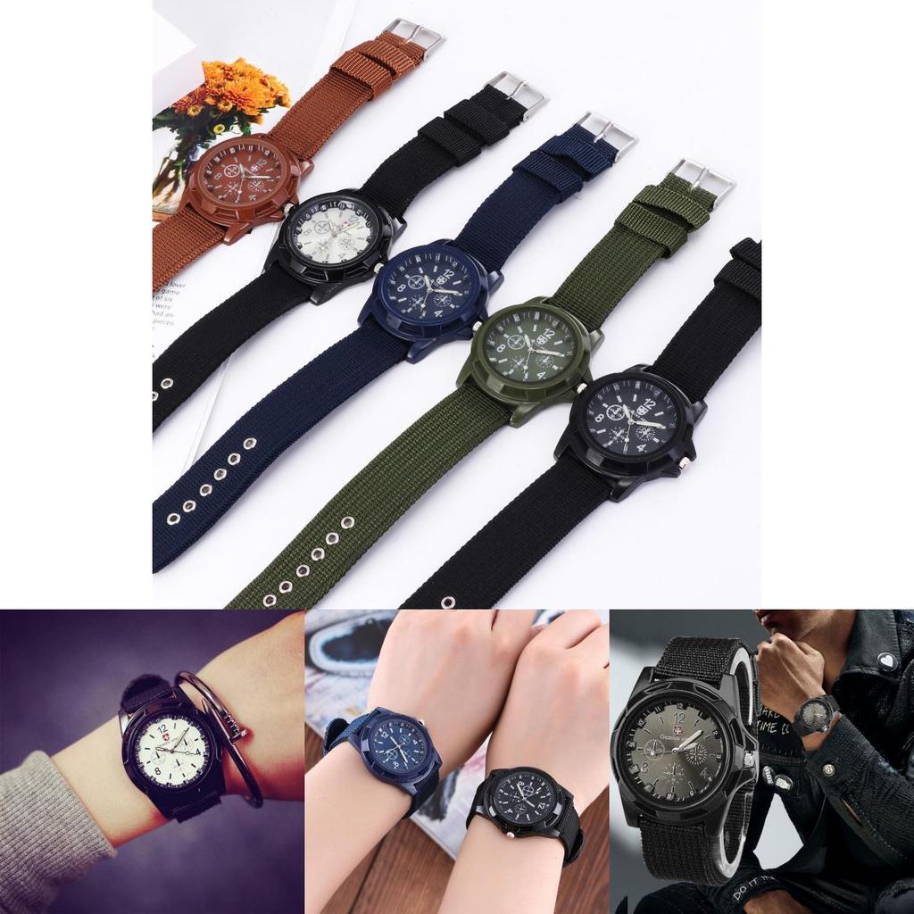 Stylish Multifunctional Outdoor Men's Watch With Luminous Dial And Quartz Movement