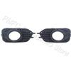 For VW Tiguan 2012 2013 2014 2015 2016 2017 2018 US Version Front Bumper Fog Light Lamp Cover Frame Grille 5N0853665J 5N0853666J