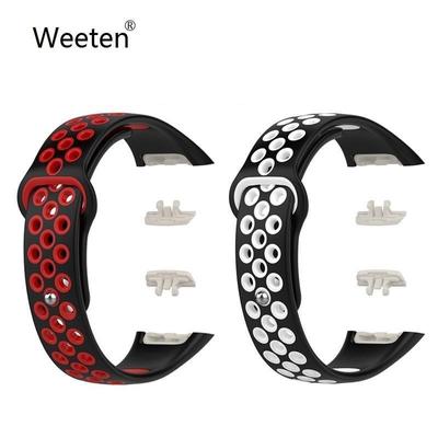 Silicone Wristband Strap for Huawei Honor 7 6 Watchband Replacement Strap for Honor Band 6 Pro Watch Accessories ARG-B19 FRA-B19