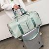 Yoga Swim Fitness Bag with Logo – Large Capacity, Wet/Dry Separation, Shoe Compartment, Trolley-Ready Sports Travel Bag
