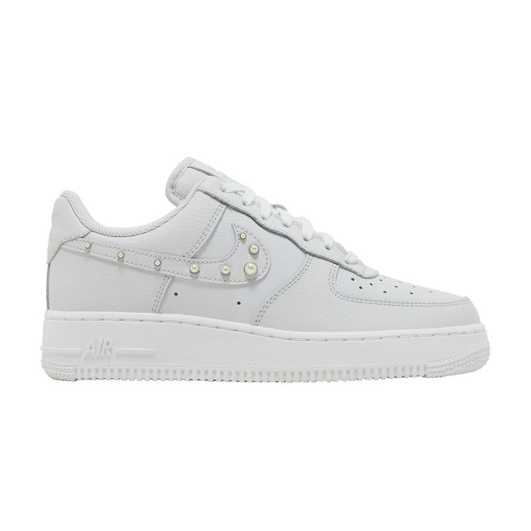 Nike Wmns Air Force 1 07 SE  Pearl Swoosh - Pure Platinum  38.5