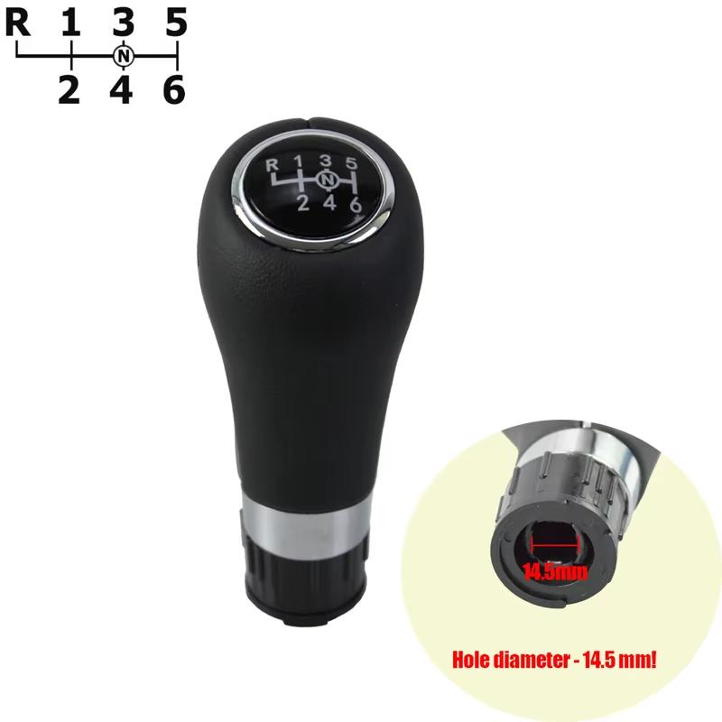 For Mercedes/Benz C-Class W203 W204 W209 E-Class W212 A207 C207 GLK-Class X204 6 Speed Manual Car Shift Gear Stick Knob 14.5mm