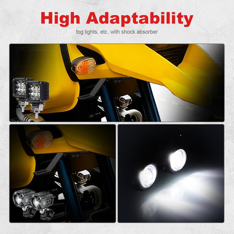 For BMW R 1150 GS 1999-2005 R1150GS Adventure 2002-2005 Motorcycle Steel Auxiliary Light Mounting Bracket Front Pod Light Mount