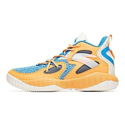 Wind Tunnel 1 Basketball Shoes Men Sneakers Yellow Blue 112021617S-4