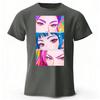 Kpop Series New 100 Pure Cotton Short Sleeved Mens Plus Size Loose Sports Tshirt Casual Street Wear Soft Highquality Top