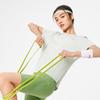 Li-Ning Fitness Series Solid Color Moisture Wicking Quick Dry Reflective Round Neck Short Sleeve T-Shirt Women Tops Ice-Green ATSU454-2