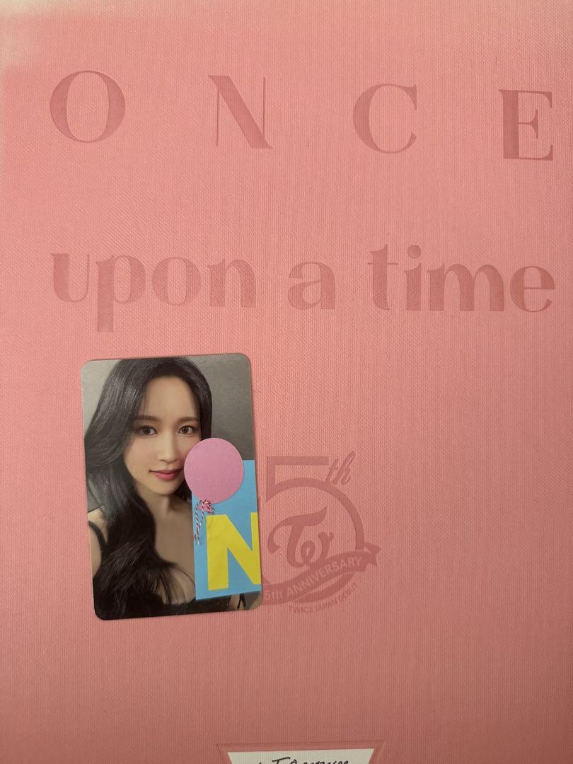 

[USED] TWICE Mina trading card once photobook