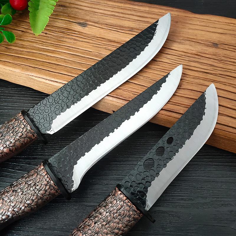 Forged Boning Knife Kitchen Meat Fruit Cutter Outdoor Barbecue Fishing Knife Chef Cooking Tools