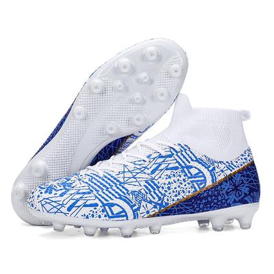 Herren- und Damen-High-Top-Atmungsaktive Fußballschuhe Kunstrasen-Trainingssportschuhe Bequem und verschleißfest