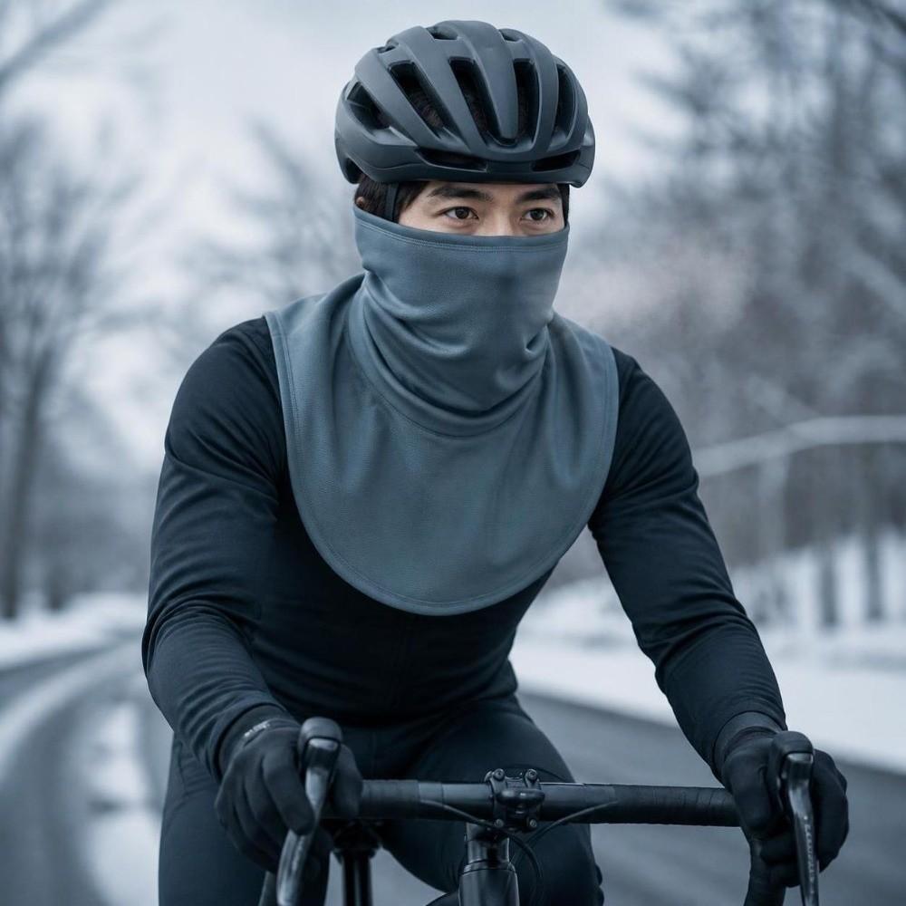 Soft Men Cycling Neck Warmer Thicked Thermal Scarf New Wind Protector Daily Commutes