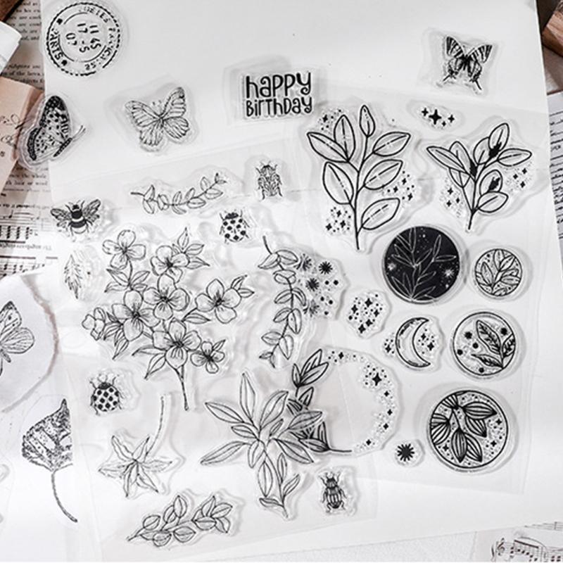 Blessing Transparent Silicone Stamps for DIY Scrapbooking Diary Embellishments